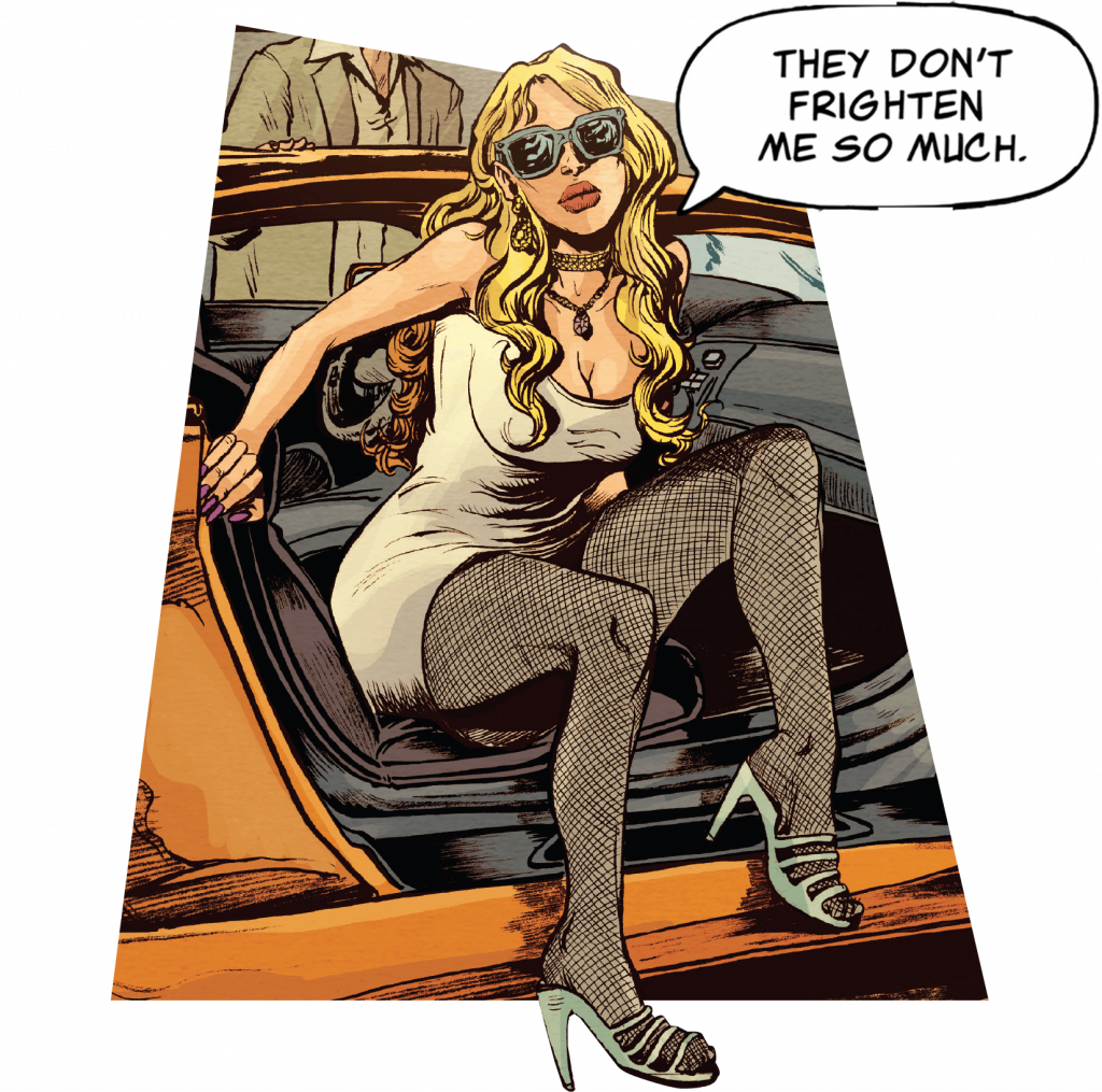 La reine de beauté méxicaine American Caper