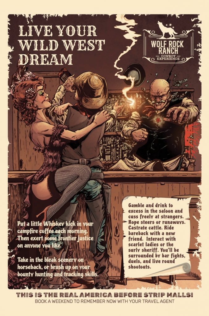 Fausse Pub American Caper