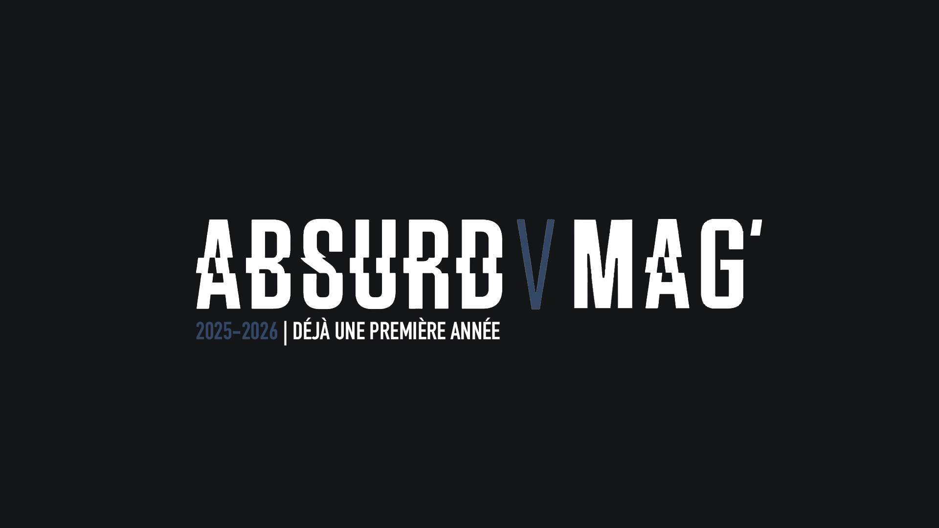 Absurd Ventures Mag' 1 An