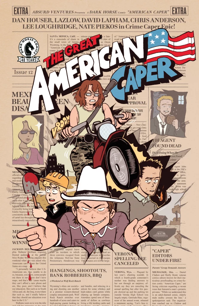 American Caper Vol.12 Cover C